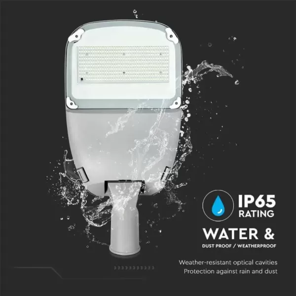 Lampione Solare Stradale V-Tac 50W con Pannello Fotovoltaico | Solar Stock