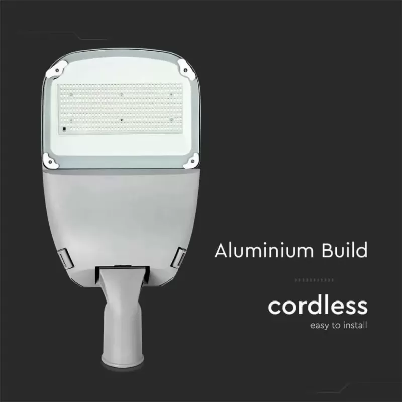 Lampione Solare Stradale V-Tac 50W con Pannello Fotovoltaico | Solar Stock