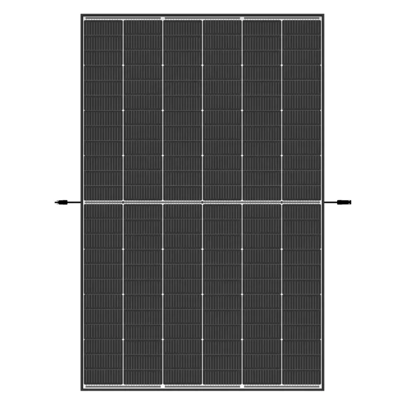 Trina Vertex S+ N-Type Dual Glass 455W - Triple-Cut 1500V (Cornice Nera)