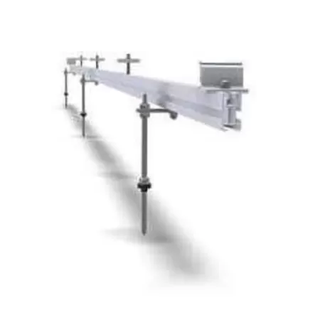 Supporto complanare avvitato tetti tegole Kit 3 moduli