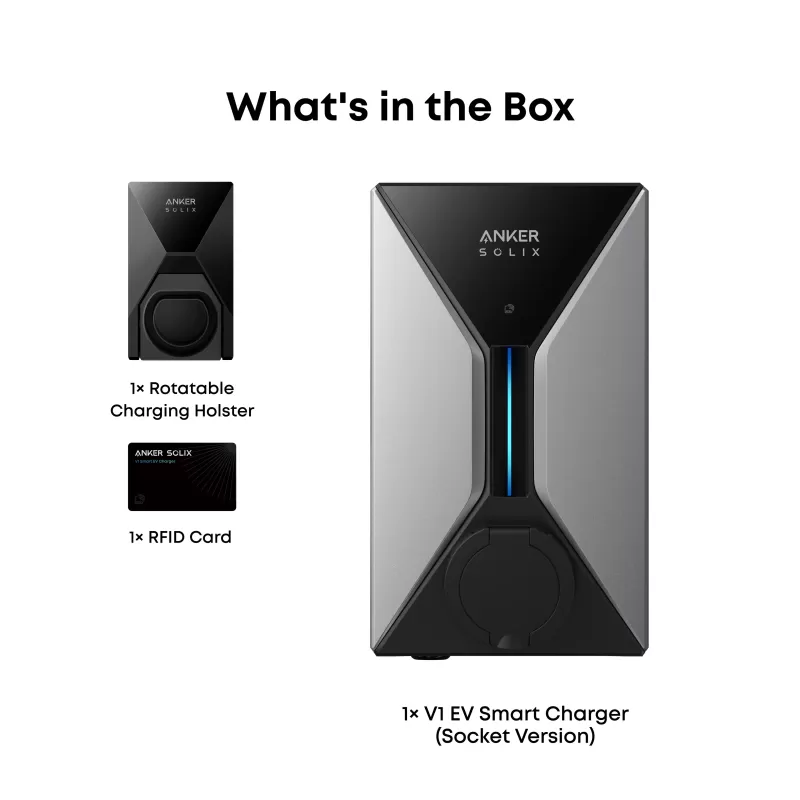 ANKER SOLIX V1 Smart EV Charger 7.4 kW  | Solar Stock