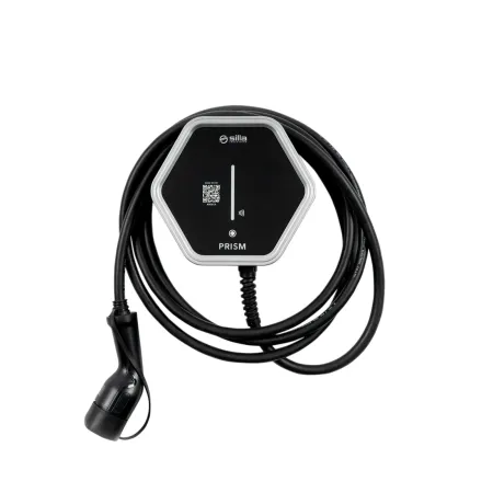 Silla Prism Solar RFID colonnina di ricarica trifase 22kW con cavo 5m PBS03320205R