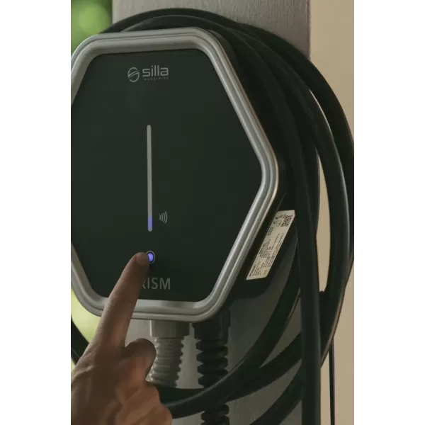 Silla Prism Solar RFID colonnina di ricarica monofase 7.4kW con cavo 7m PBS01320207R