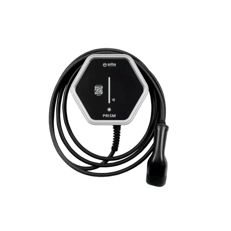 Silla Prism Solar RFID colonnina di ricarica monofase 7.4kW con cavo 7m PBS01320207R