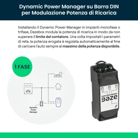 Dynamic Power Manager Daze monofase | Solar Stock 2